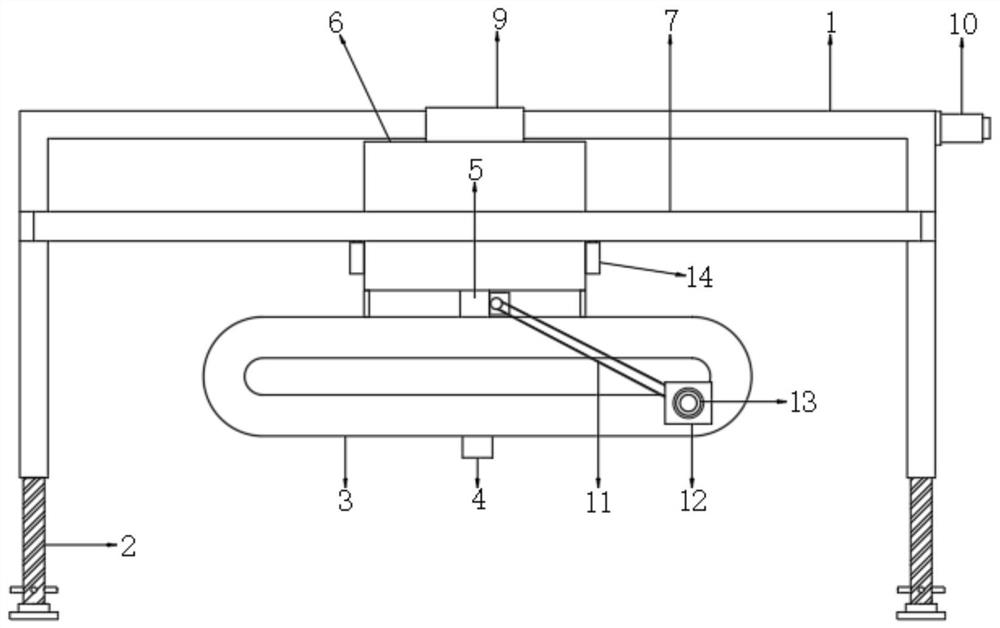 An automatic feeding device for CNC machine tools