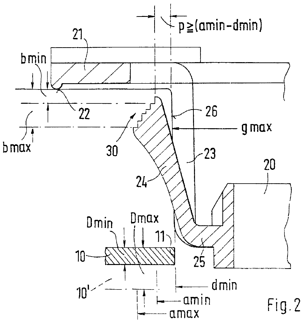 Locking elements for a filter ventilator