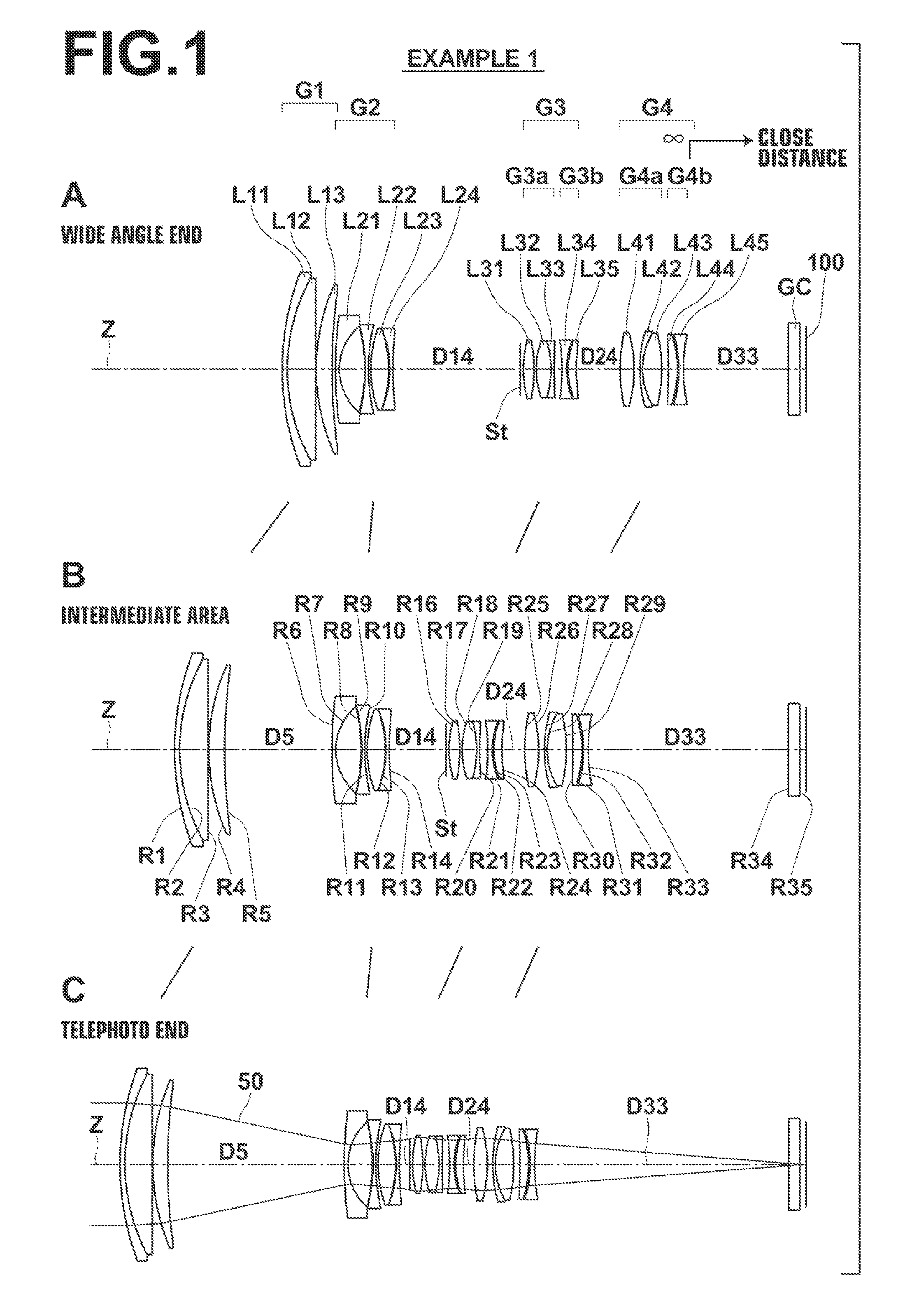 Zoom lens and imaging apparatus