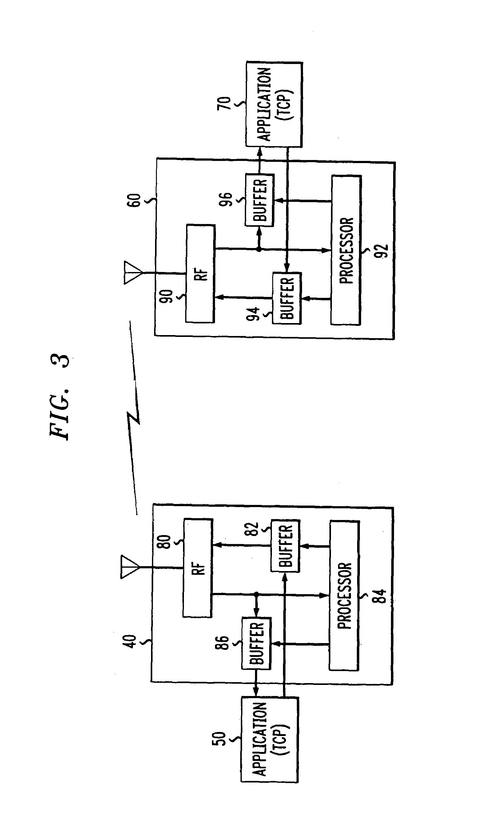 Wireless data transmission using time out control