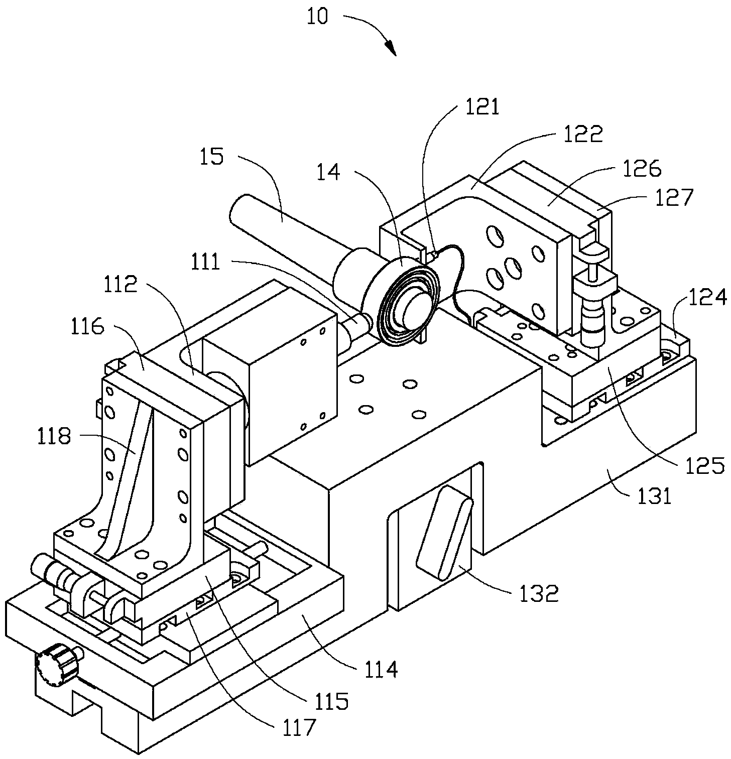 Rolling bearing vibration detection device and analysis method