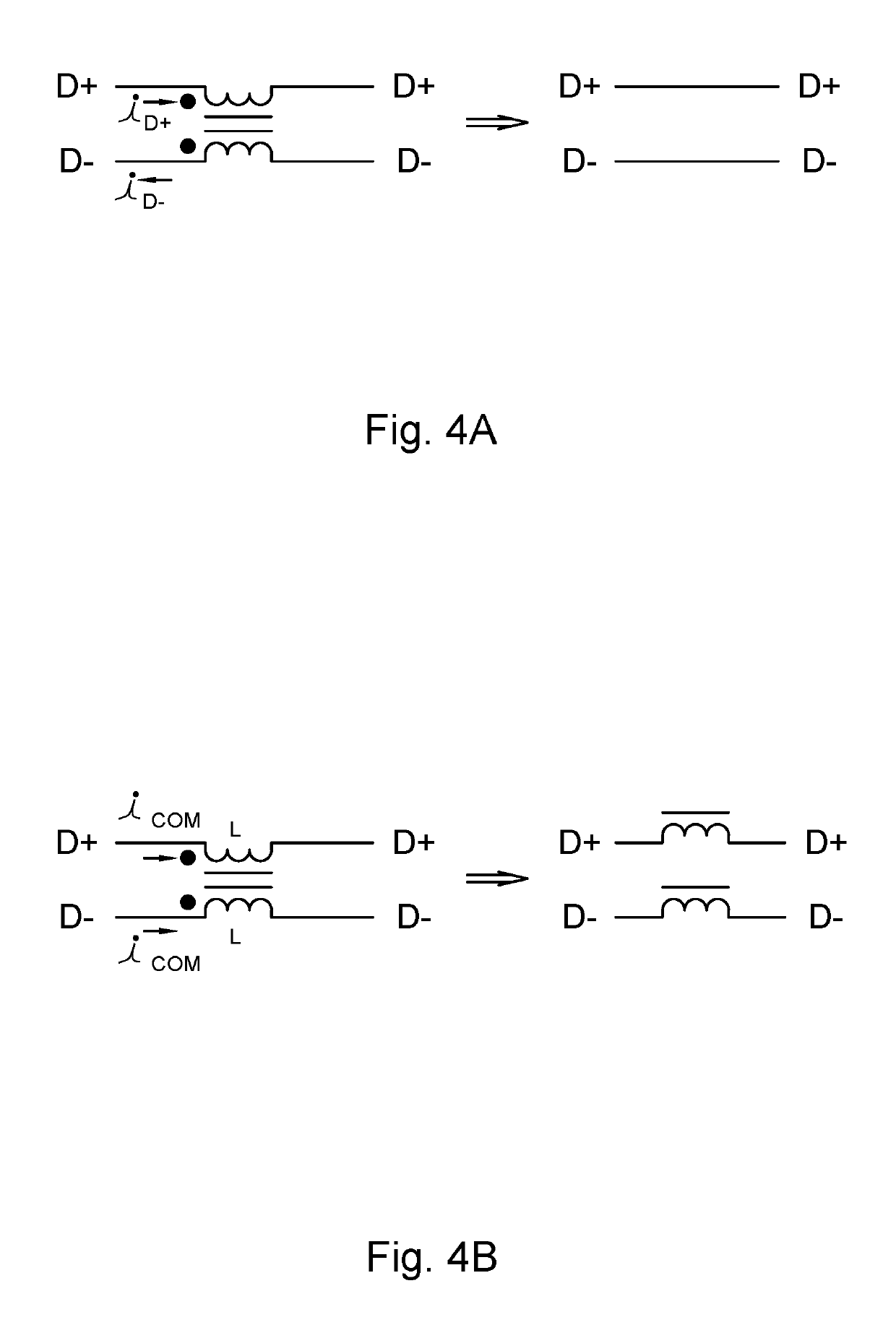 Radiofrequency filter with improved attenuation of common mode signals