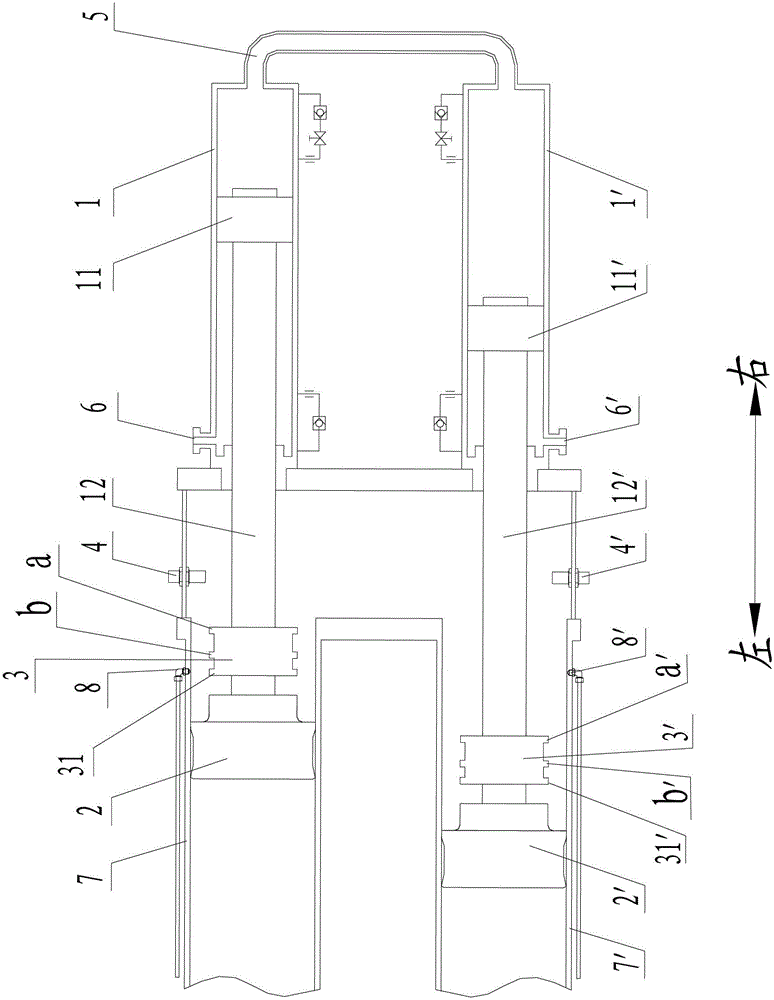 Pumping mechanism and pump truck provided with same