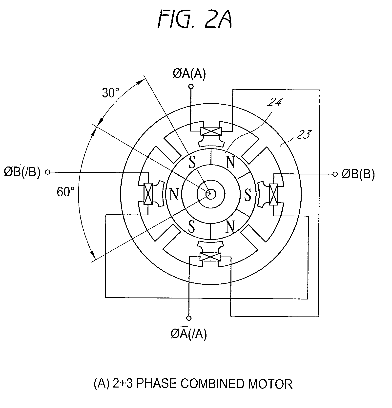 Phase logic circuits for controlling motors