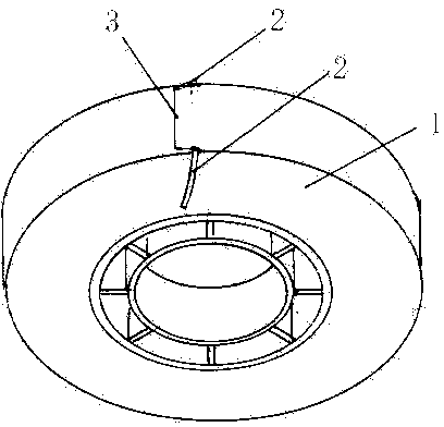 Adhesive tape provided with directional rope