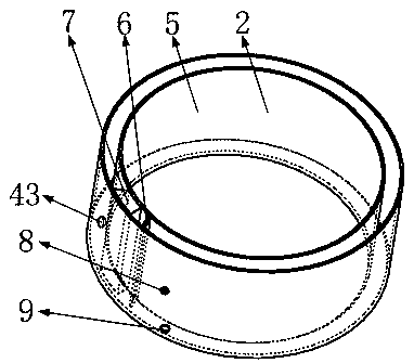 Mountaineering assisting shoe based on annular repulsion of magnets