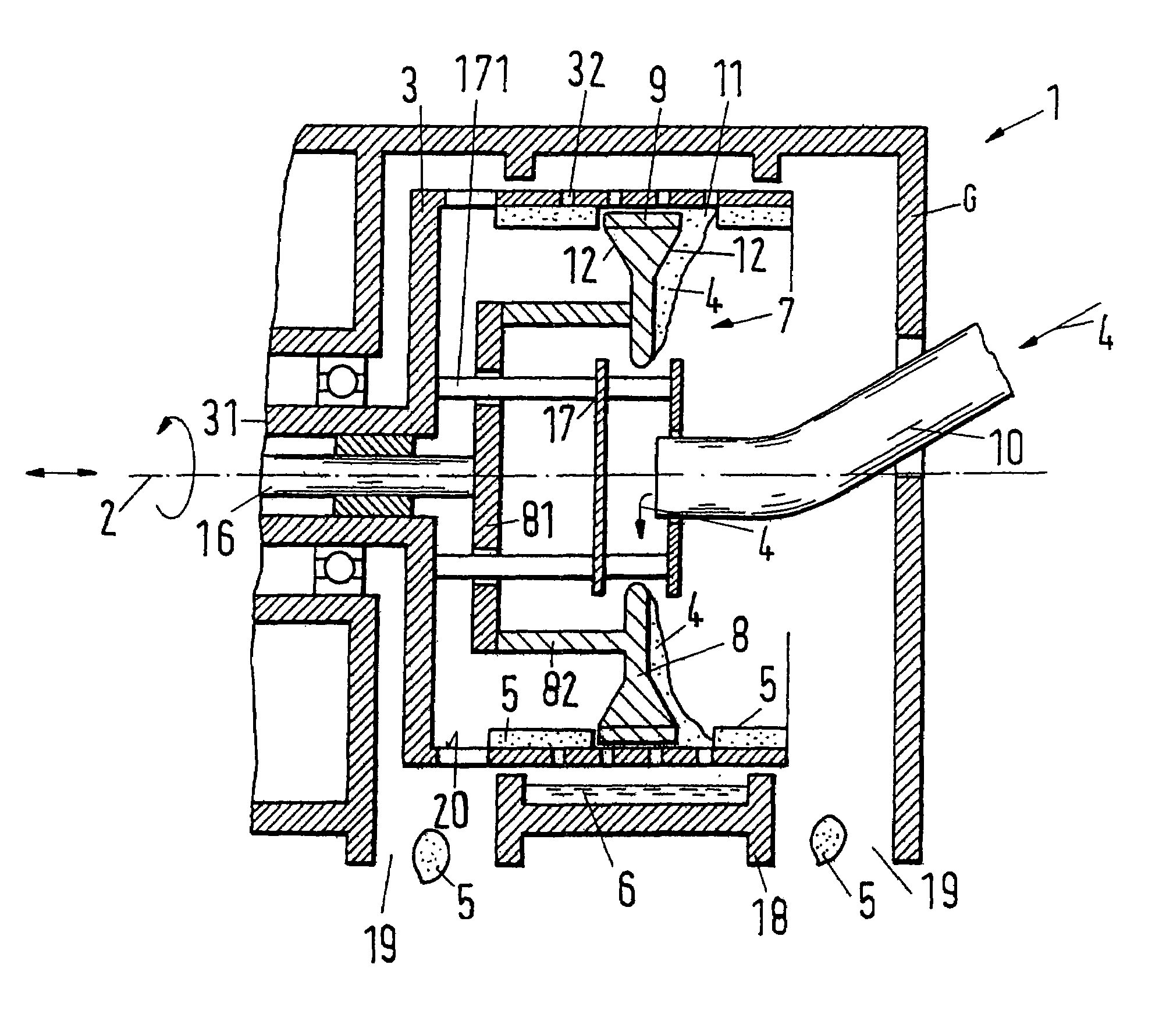 Double pusher centrifuge