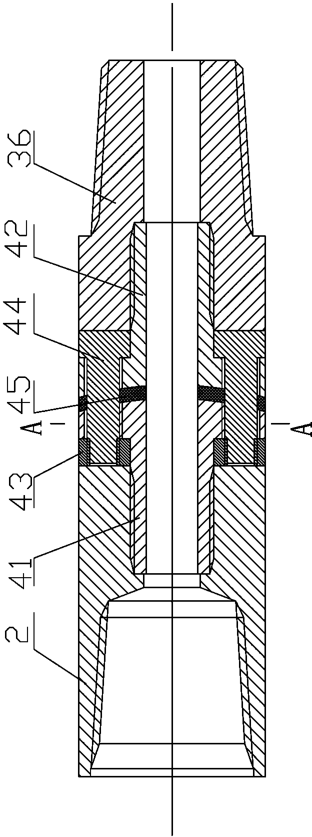 Continuous directional coring and deflecting machine tool with dual tubes for outer guiding and inner drilling and deflecting method thereof