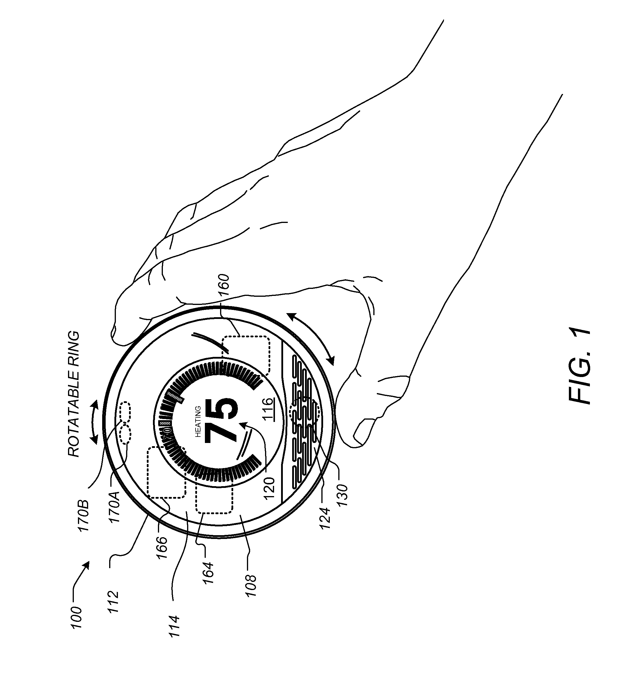 Adjusting proximity thresholds for activating a device user interface