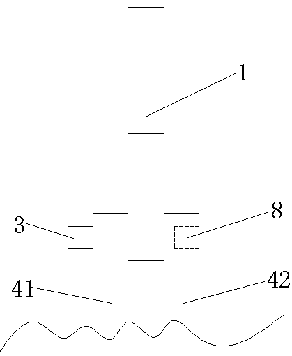 Easy-to-place clothes hanger