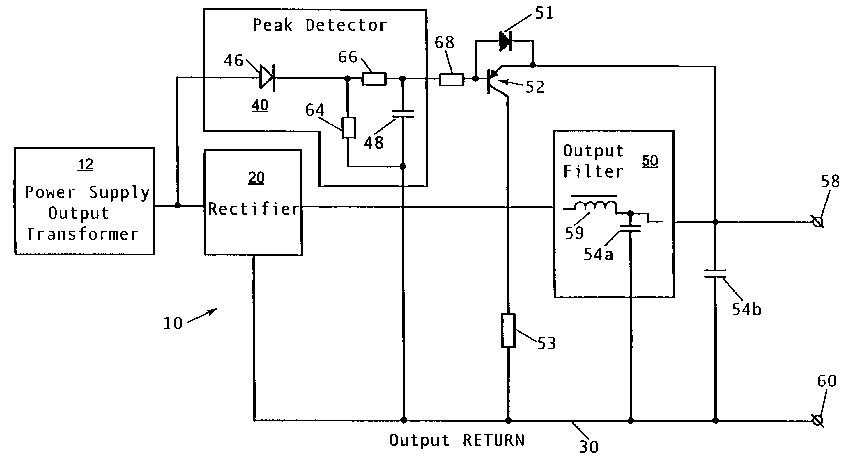 Automatic capacitor discharge for power supplies