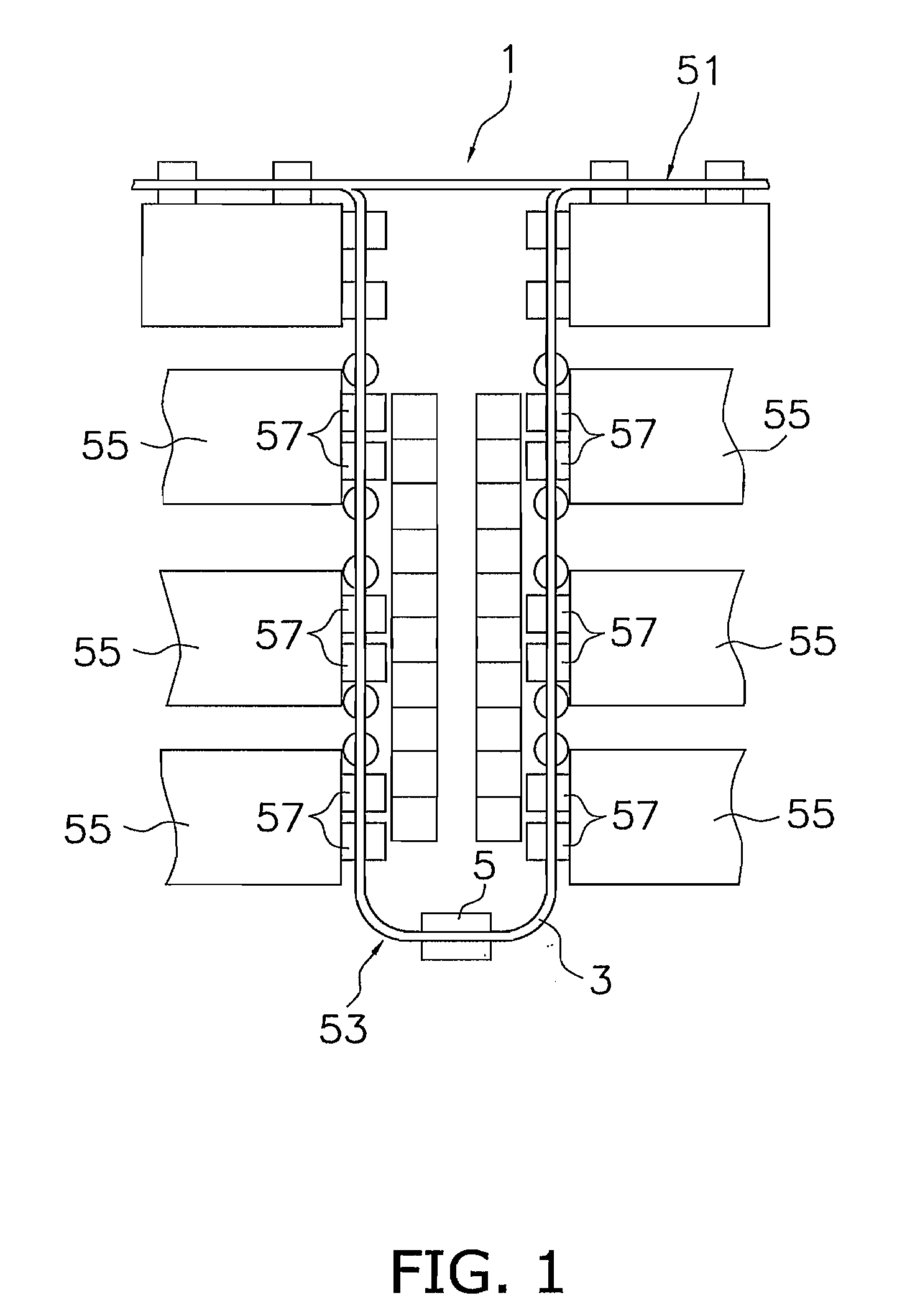 Overhead travelling vehicle