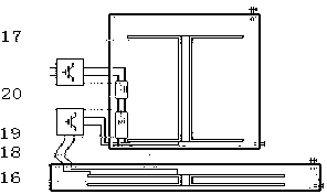 Wireless sensing charging system for composite multifunctional power supply of electric vehicle