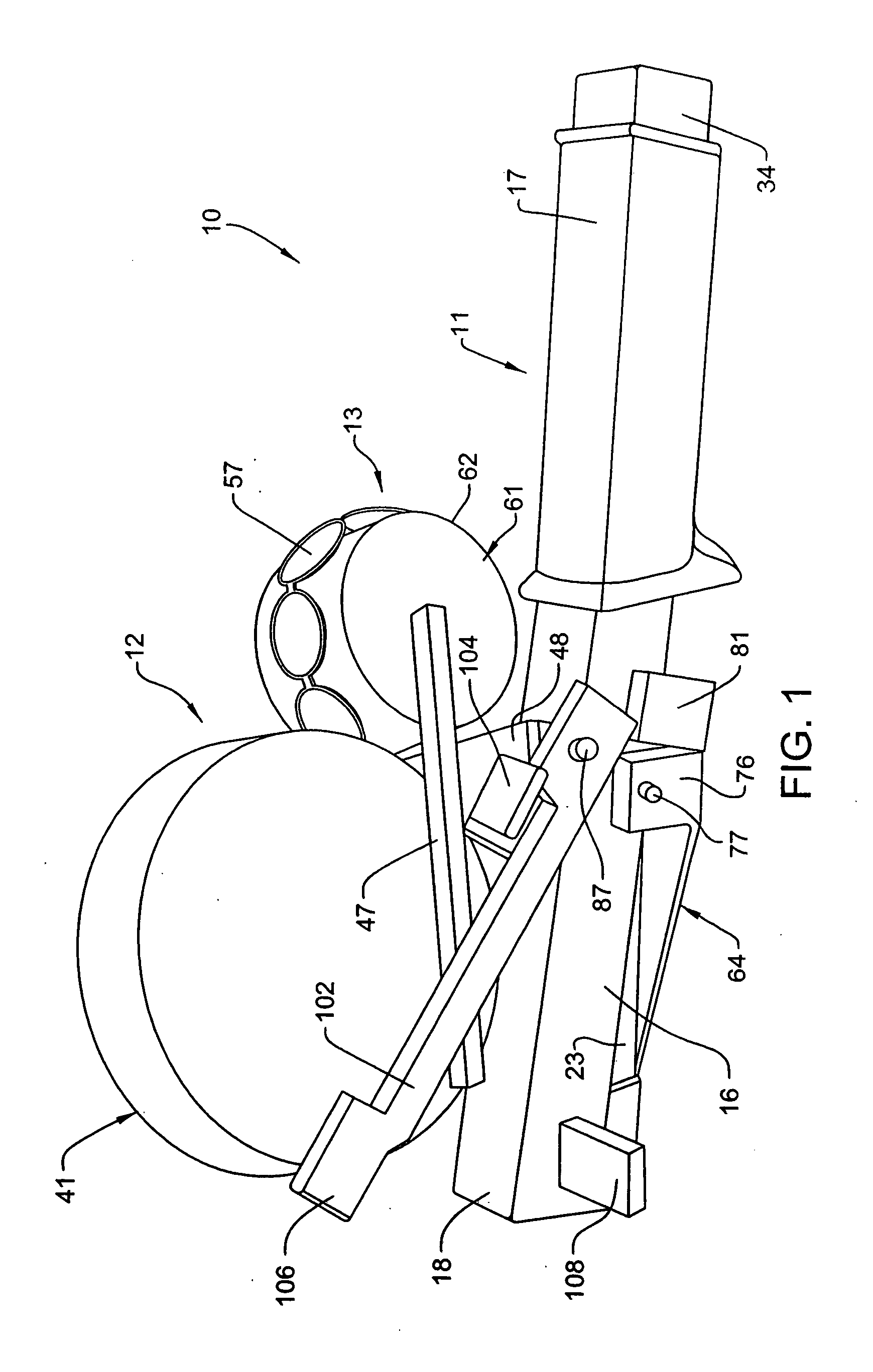 Impact fastener tool with cap feed