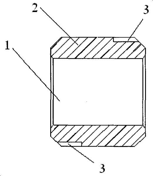 Powder metallurgy oil-free lubricating bearing and method for preparing same