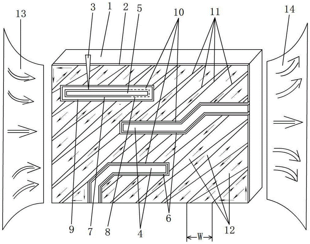 A method for selectively removing a conductive layer on a substrate material