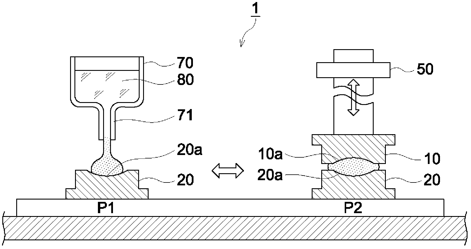 Apparatus for manufacturing glass molding