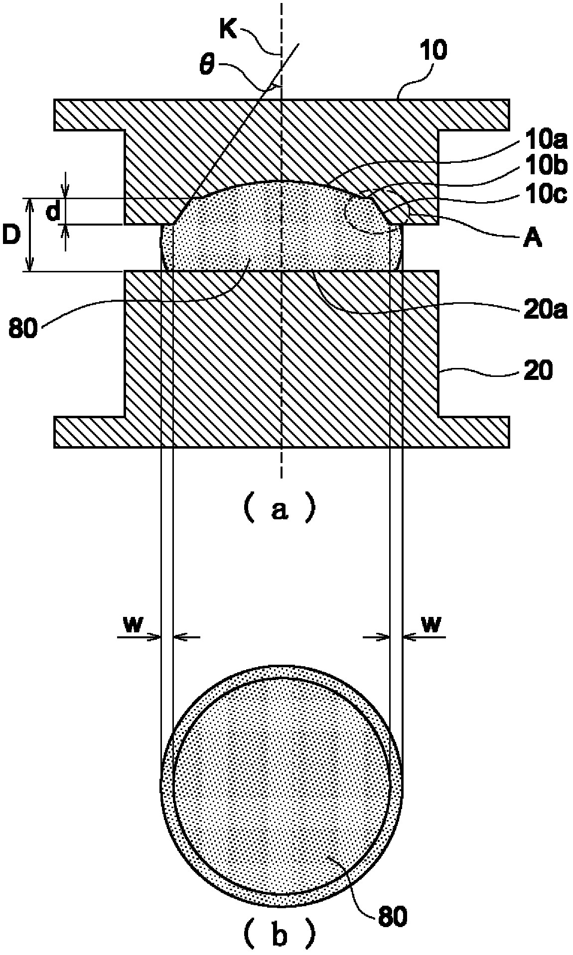 Apparatus for manufacturing glass molding
