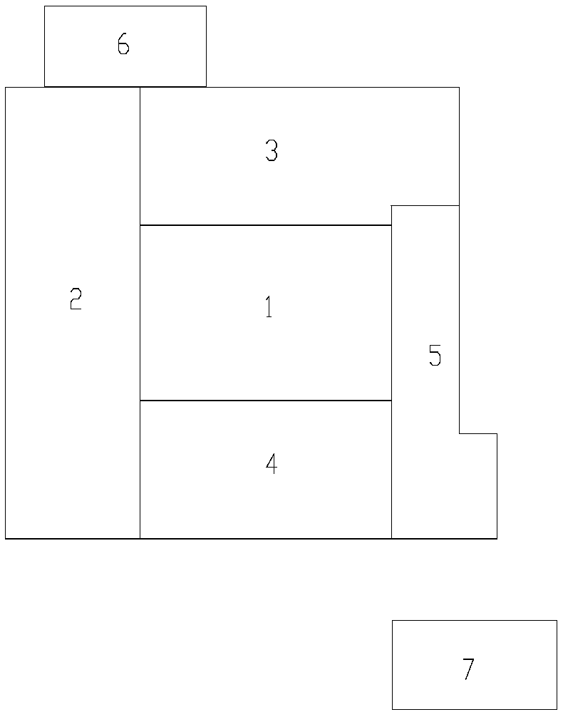 Novel fast reactor fuel plant arrangement structure