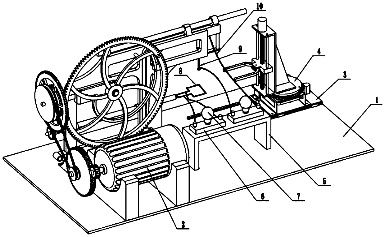 An electromagnetic induction phenomenon demonstration device