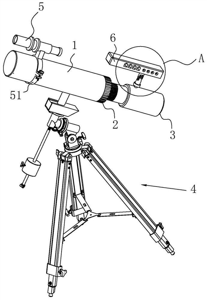 Astronomical shooting control device