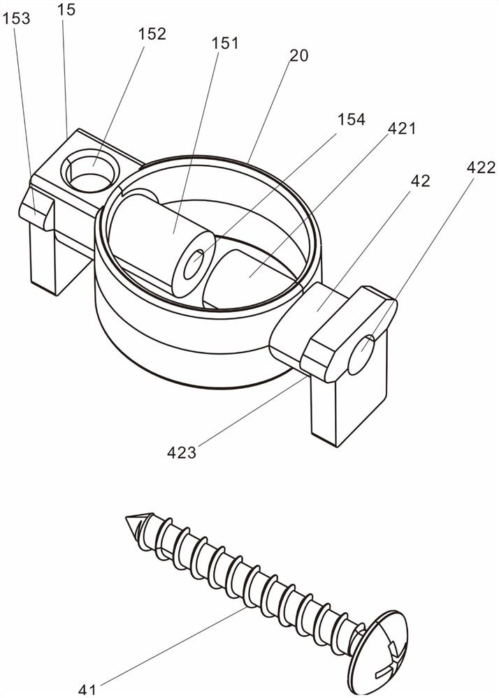 Sliding door guide assembly and sliding door device