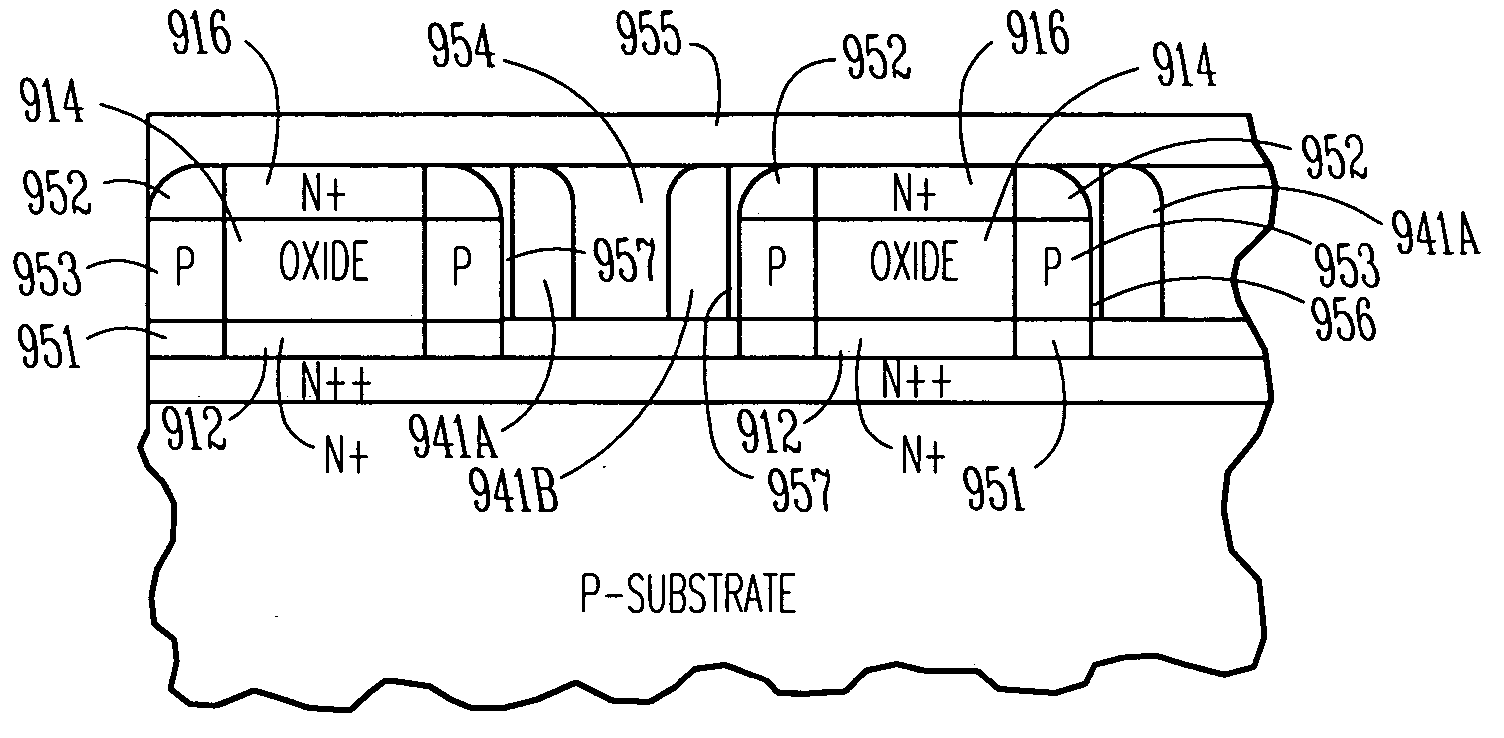 Memory having a vertical transistor