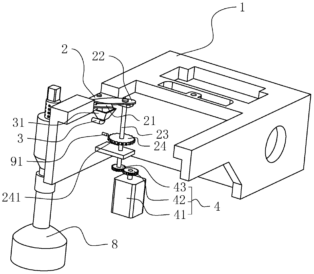 Thread cleaning device for embroidery machine