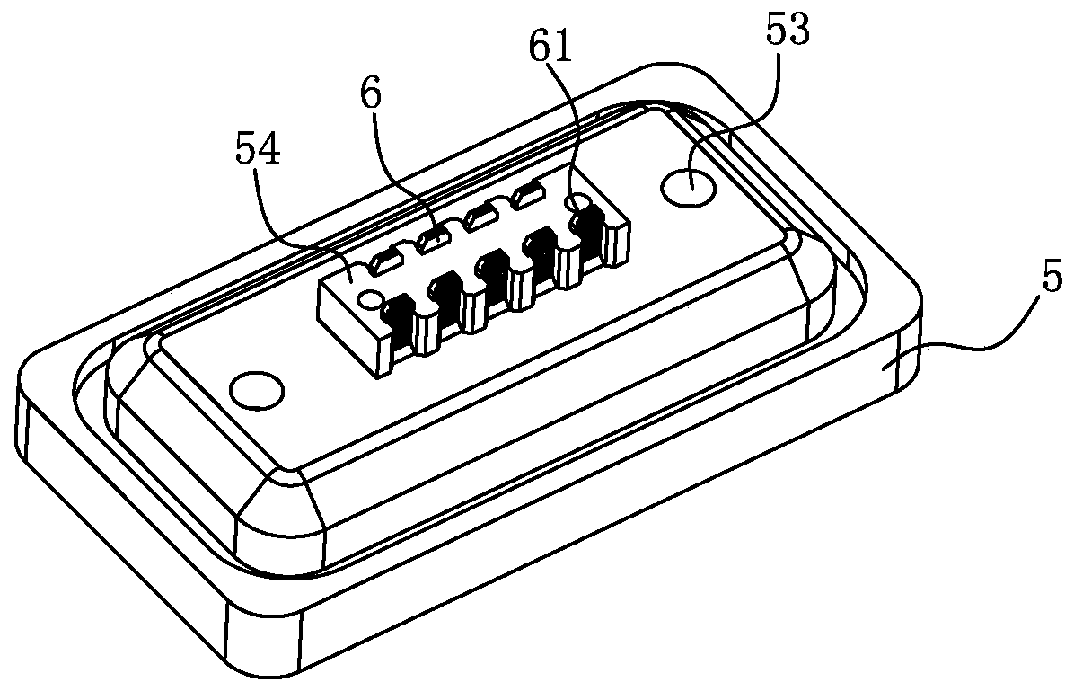 A kind of d-sub waterproof connector and its making method