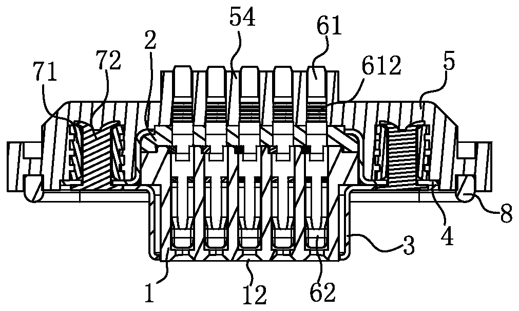 A kind of d-sub waterproof connector and its making method