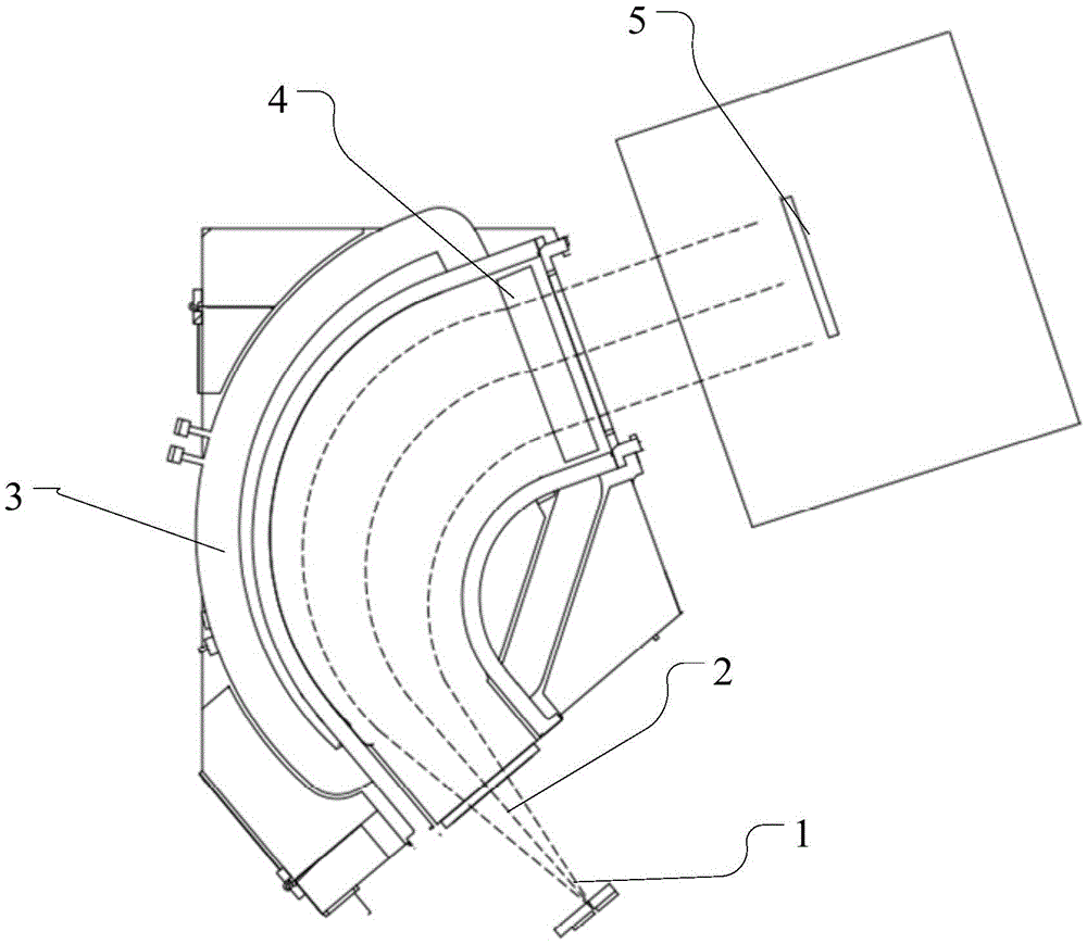 A device for adjusting the uniformity of a wide-beam ion implanter