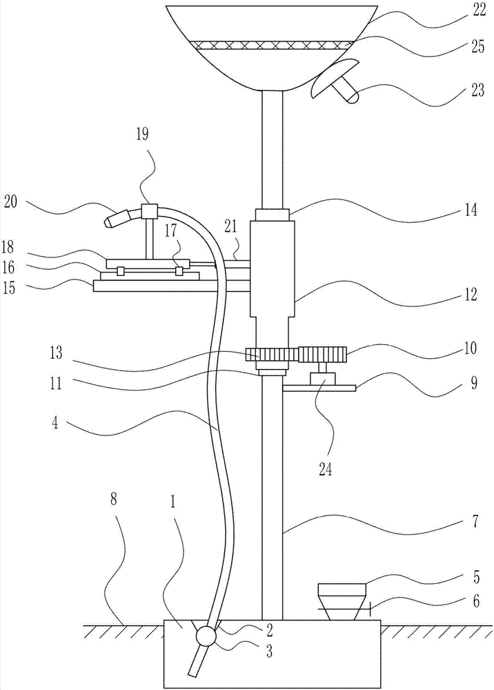 Multifunctional-type municipal street lamp