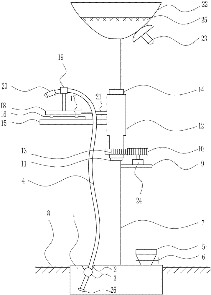 Multifunctional-type municipal street lamp