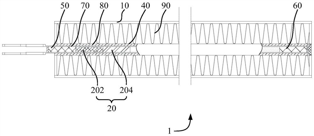 Electric heating tube and air conditioner