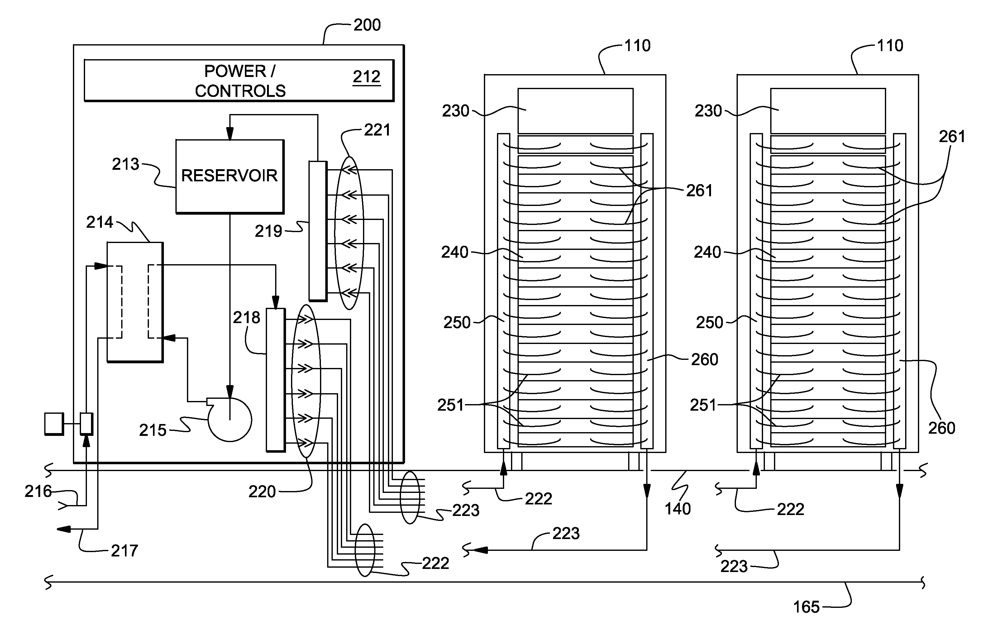 Liquid-cooled cooling apparatus, electronics rack and methods of fabrication thereof