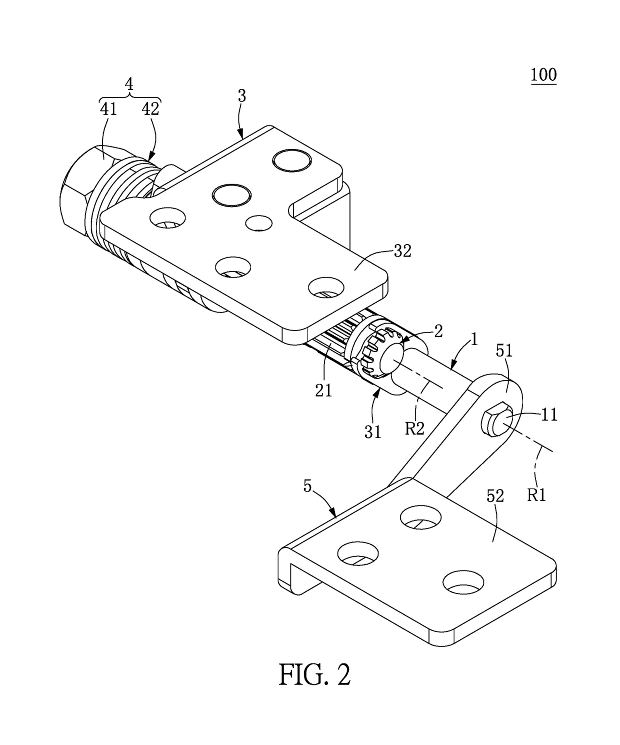 Clamshell-type electronic device and dual-axis hinge module thereof