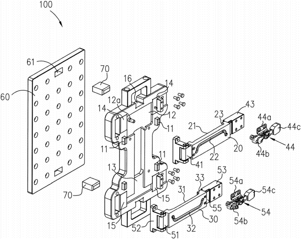 Glue dispensing fixture and glue dispensing equipment with same