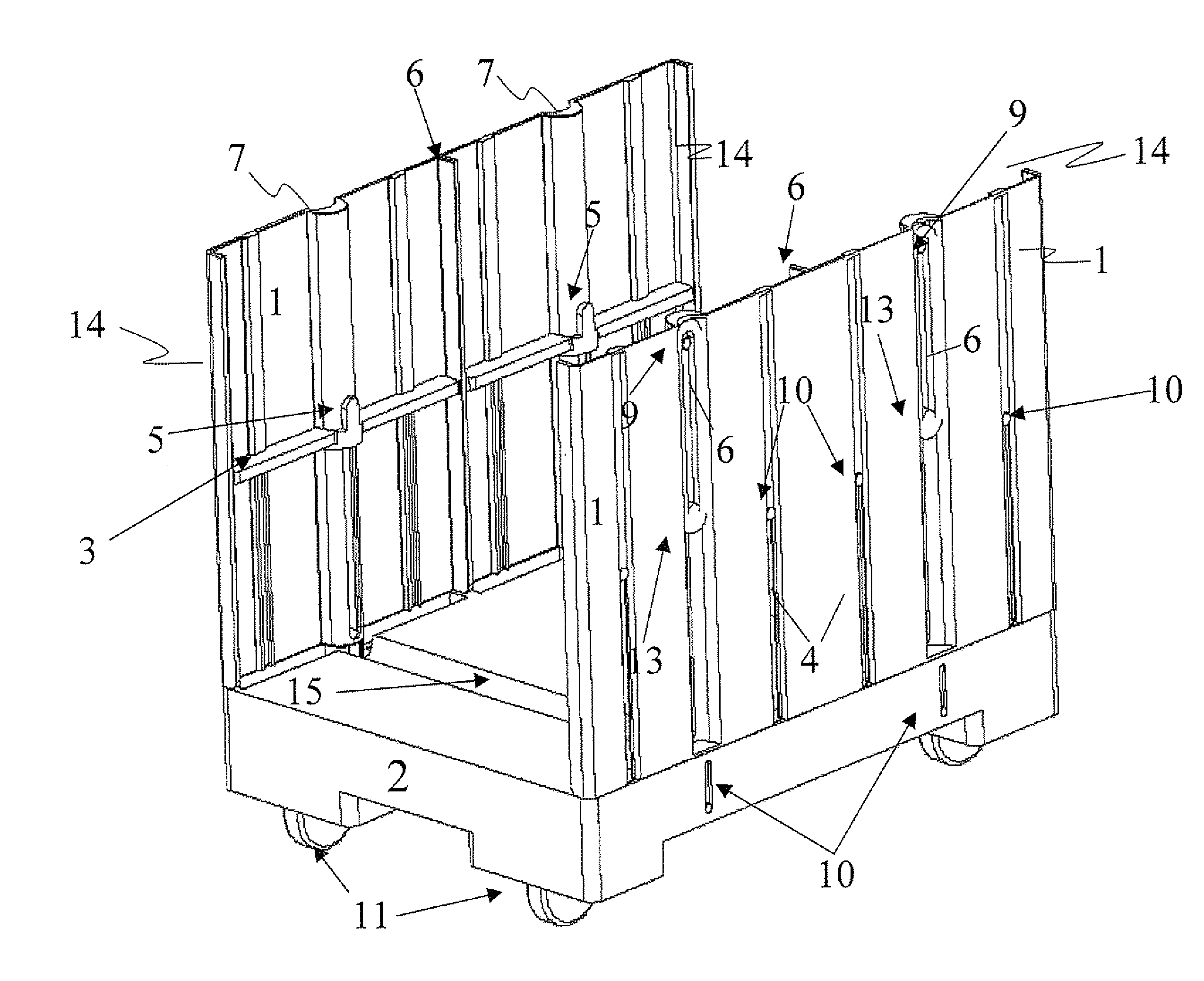 Dolly with elastically suspended load-bearing surface