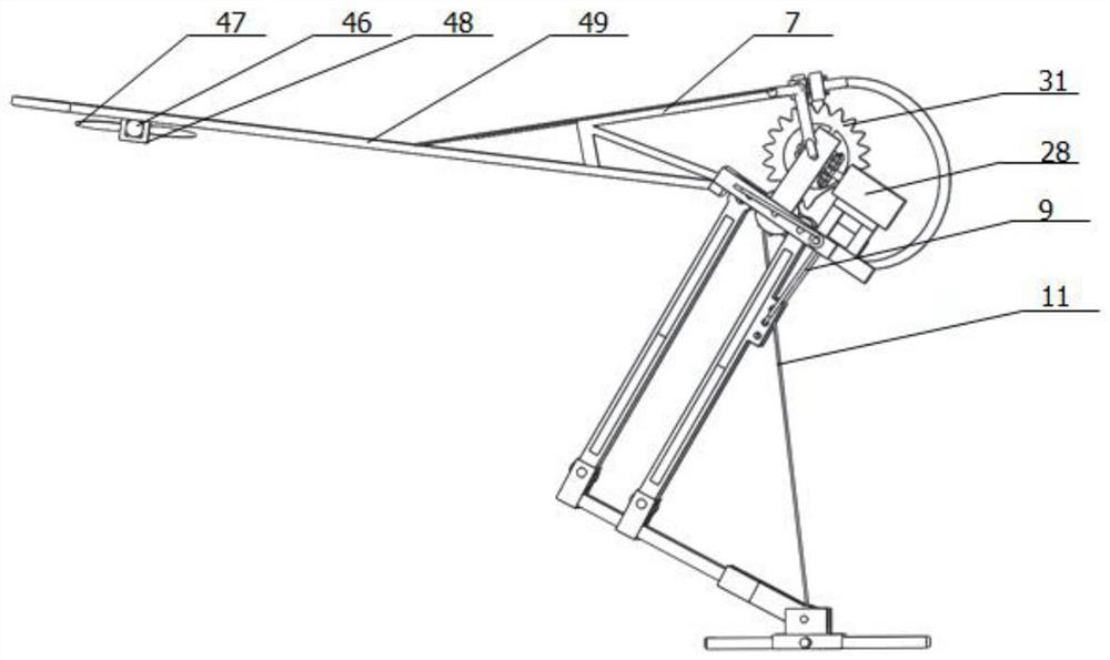 A flapping-wing robot that imitates locusts to bounce and take off