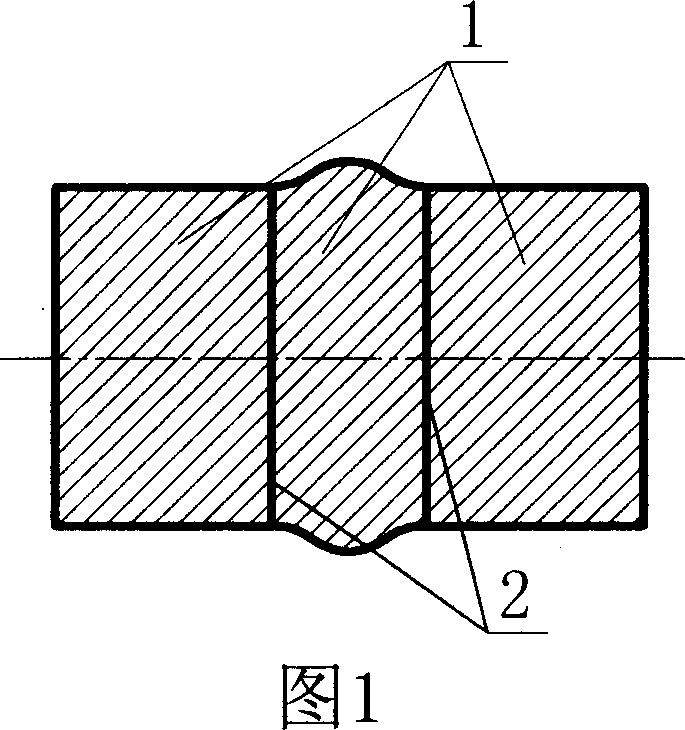 Tech, for producing sebific duct of silicon rubber and special mould core thereof