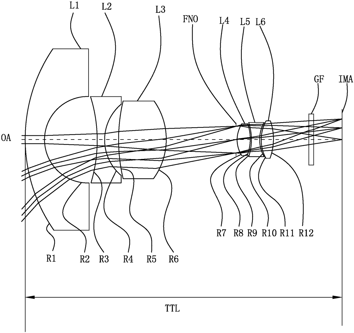 Vehicle-mounted wide-angle lens