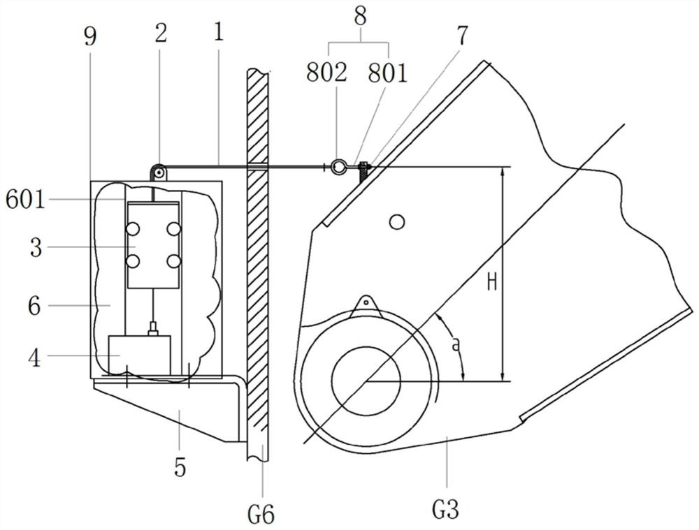Mine Excavator Lifting Arm Position and Posture Detection Device and Control Method