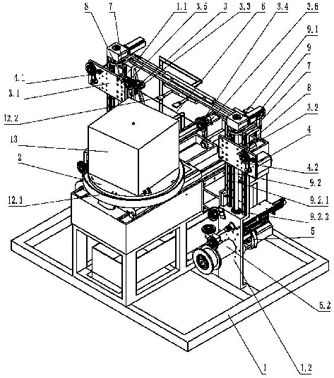 Single-wire cutting machine capable of conducting transverse cutting and longitudinal cutting