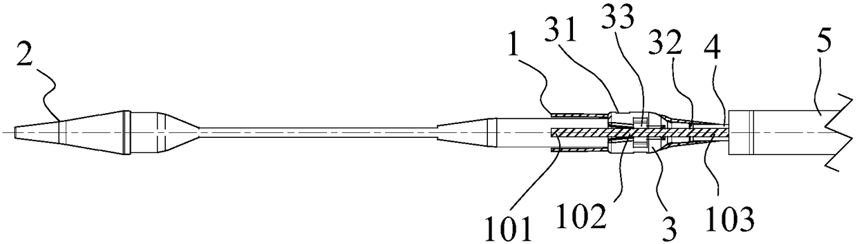 Bending-adjustable conveying system for interventional cardiac valve