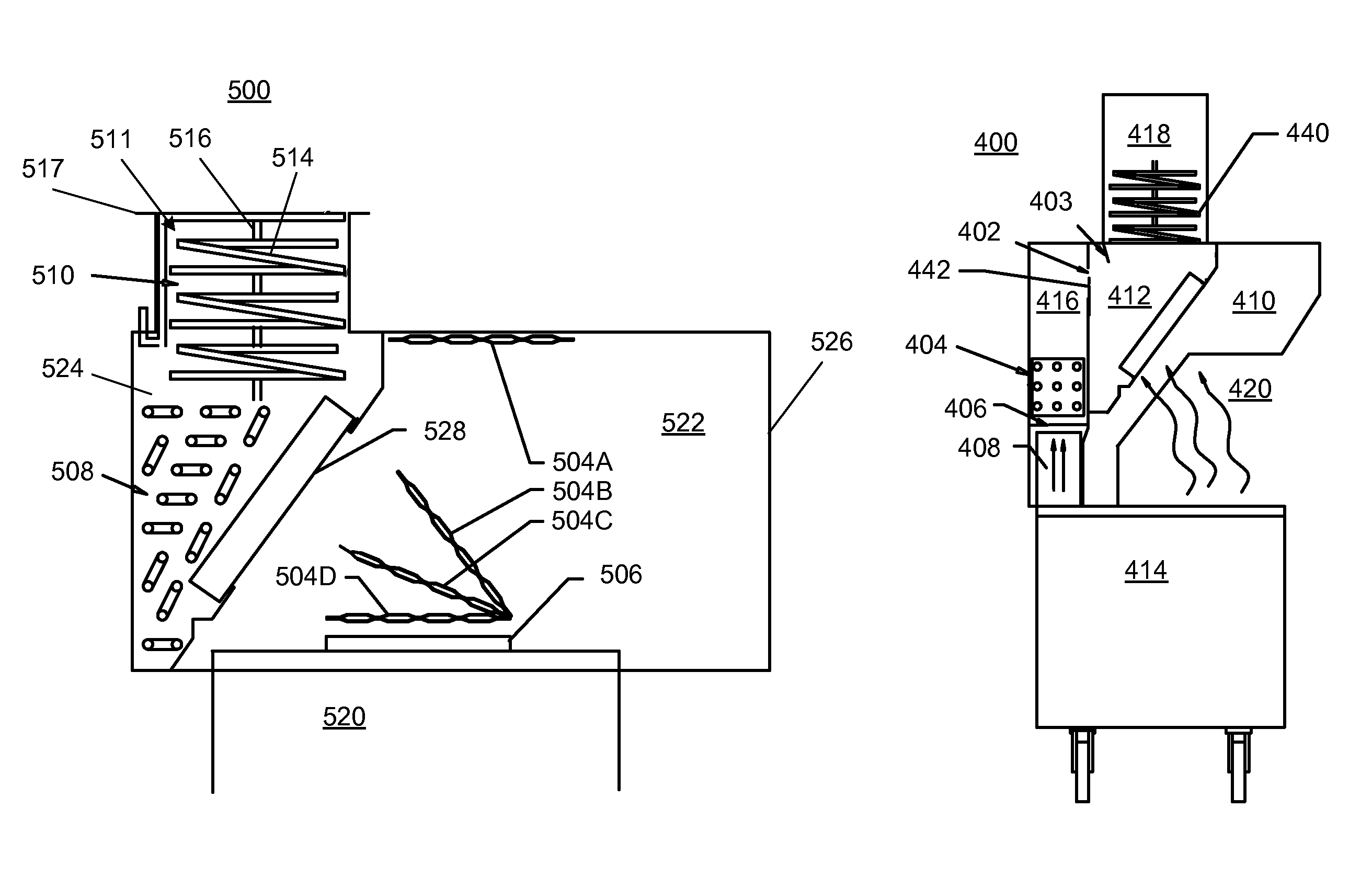Energy recovery devices, systems, and methods