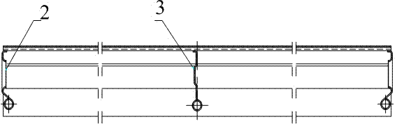 Load-resisting, anti-skidding and water-accumulation-preventing scaffold plate