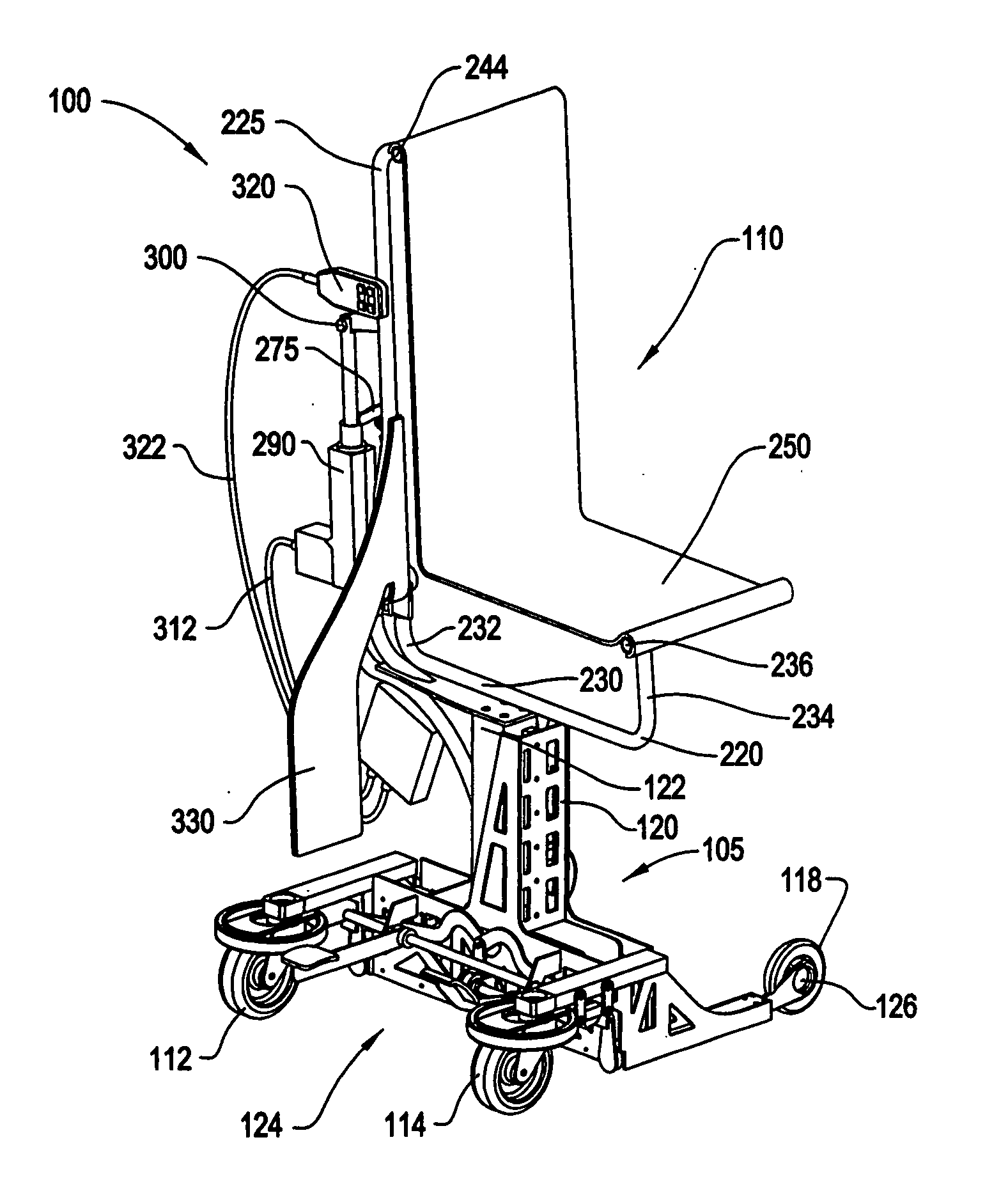 Single step wheelchair transfer device