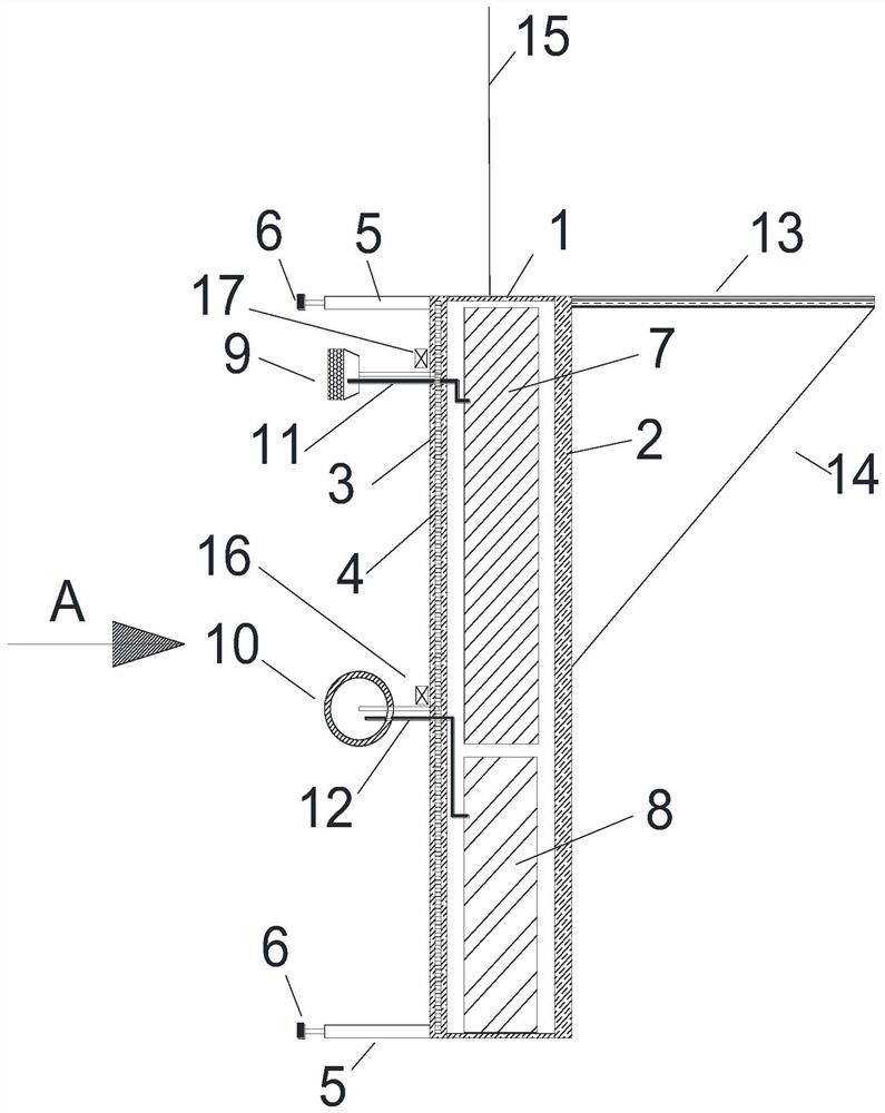 Portable intelligent high-altitude glass curtain wall cleaning method