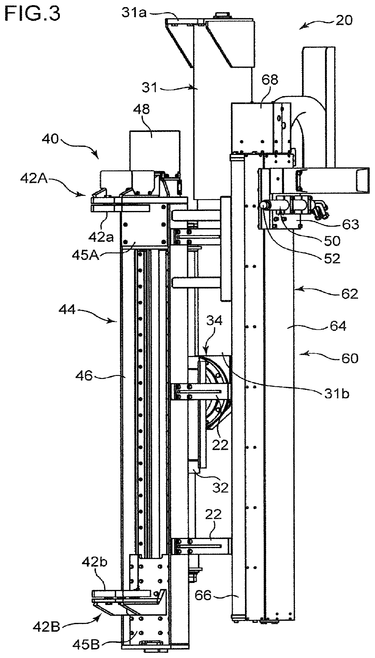 Steel-frame cutting method and device