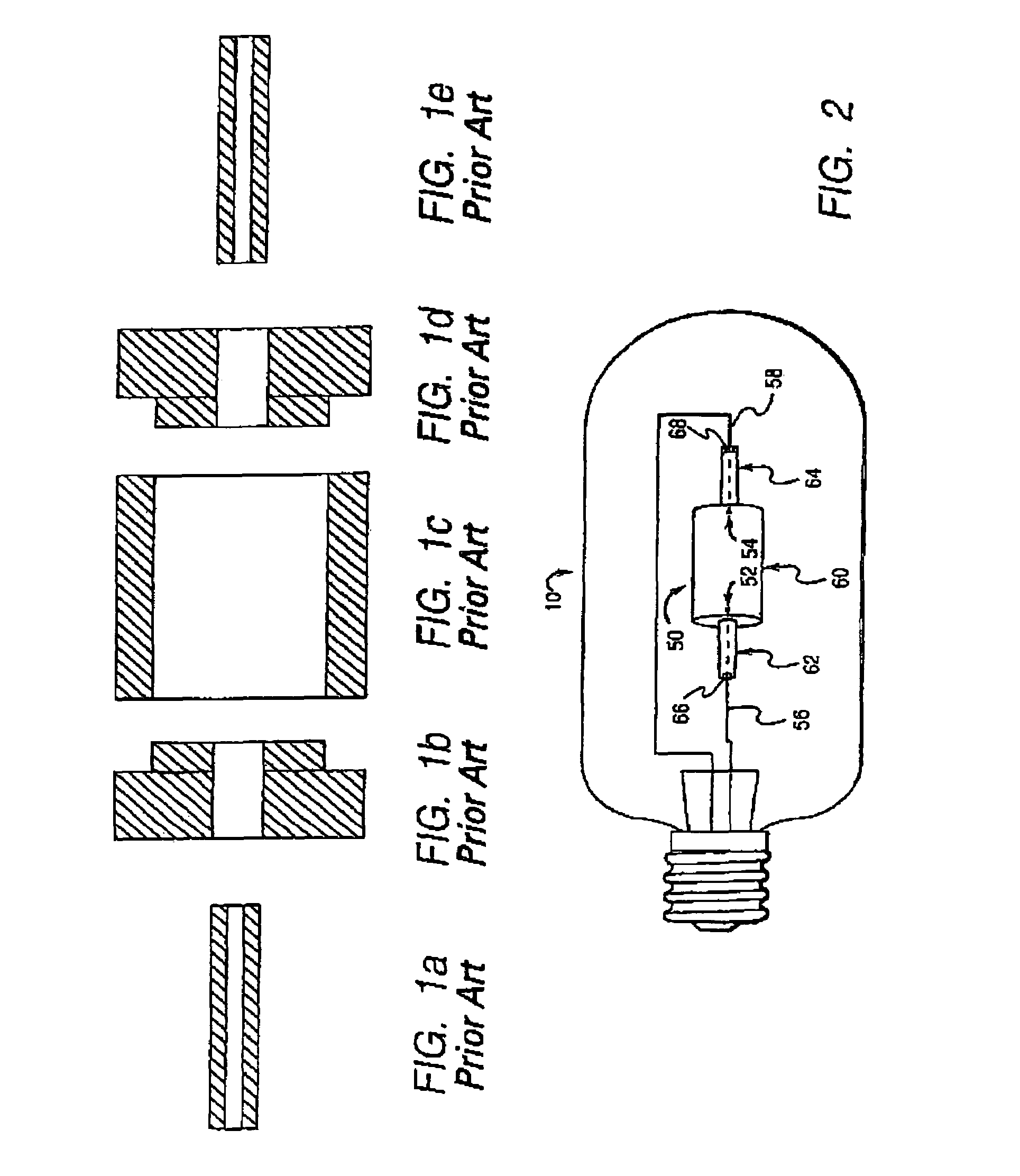 Ceramic discharge chamber for a discharge lamp